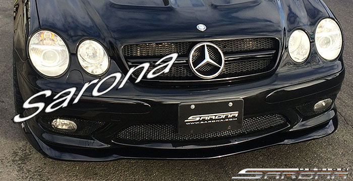 Custom Mercedes CL  Coupe Front Add-on Lip (2000 - 2006) - $390.00 (Part #MB-045-FA)